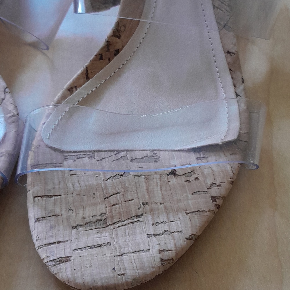 SCHULTZ VICTORIE CORK Block Heels Size 6.5 - Picture 8 of 16